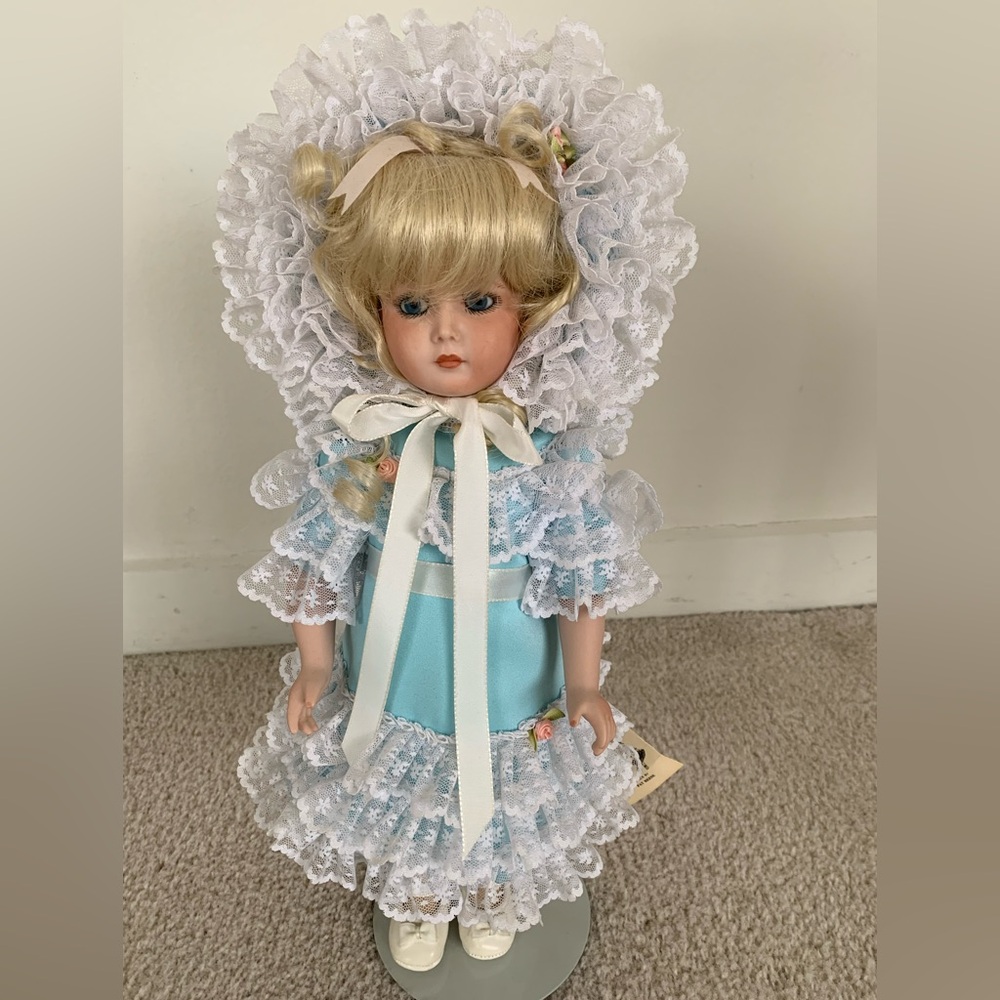 Elegant Porcelain Doll